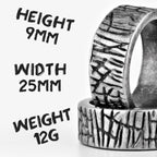 Simple Vintage Black Stainless Steel Mens Womens Rings Charm Trendy For Couple Girl Boyfriend Jewelry Creativity Gift Wholesale