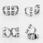 PENDRA Gothic Flower Open Ring