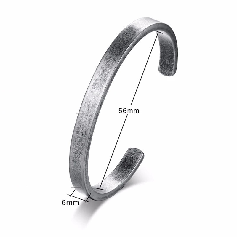 Bangle Bracelet Men, Cuff Bracelets, Stainless Steel Bracelet, Dainty Brazalets, Minimalist Bracelet Jewelry, Cuffs Bangles