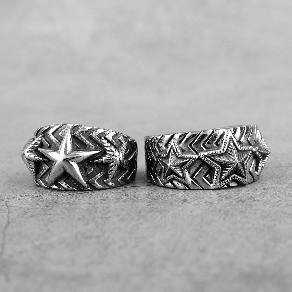 PENDRA Super Star Open Steel Ring