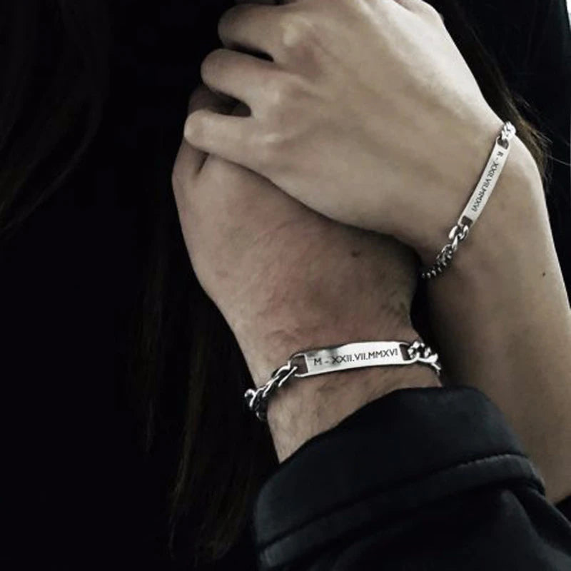 PENDRA Plate Tag Bracelet