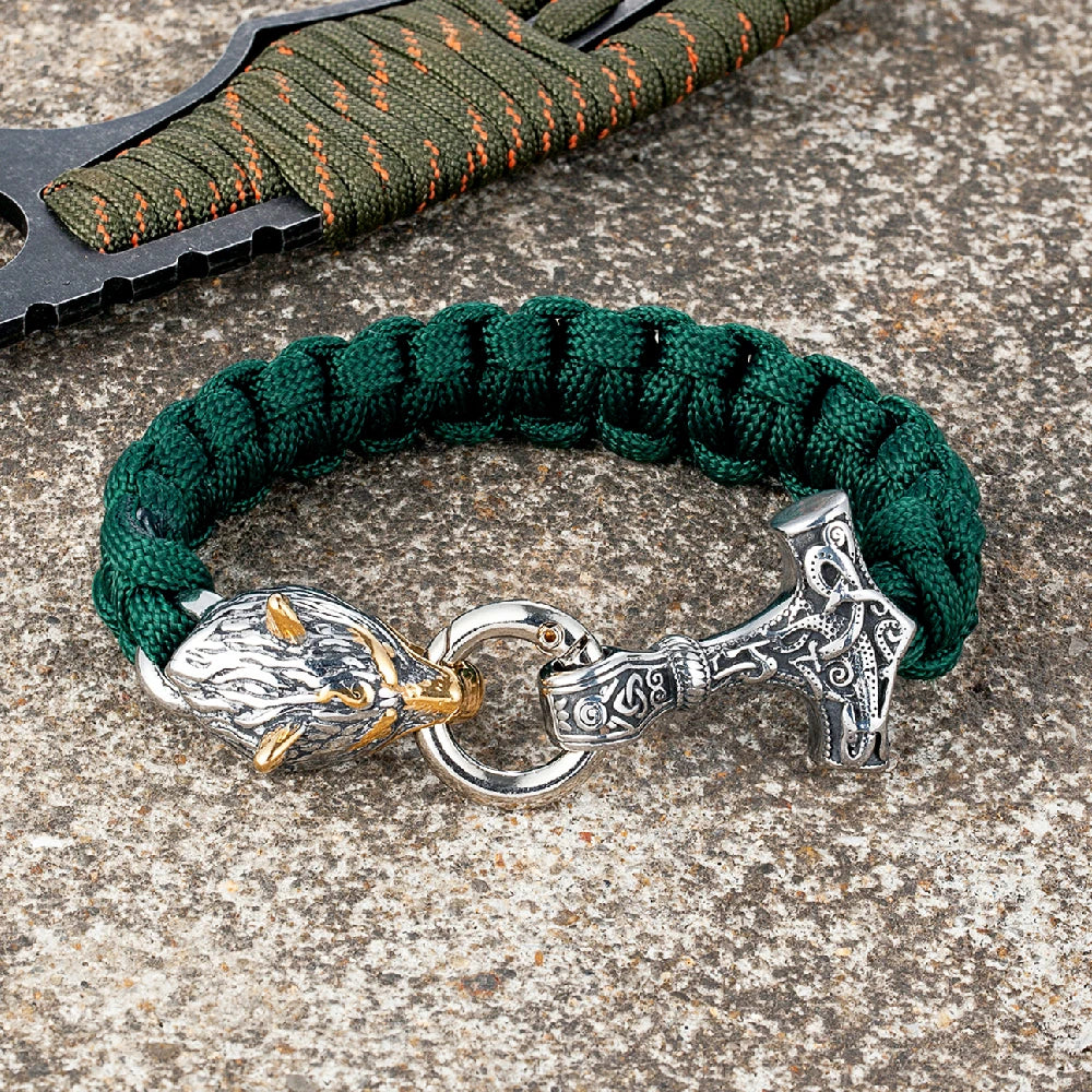 PENDRA Wolf Classic Hammer Bracelet