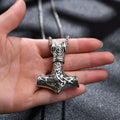 PENDRA Viking Mjolnir Pendant Necklace