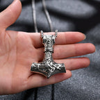 PENDRA Viking Mjolnir Pendant Necklace