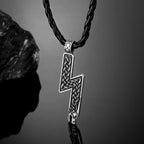 PENDRA Leather Norse Necklace