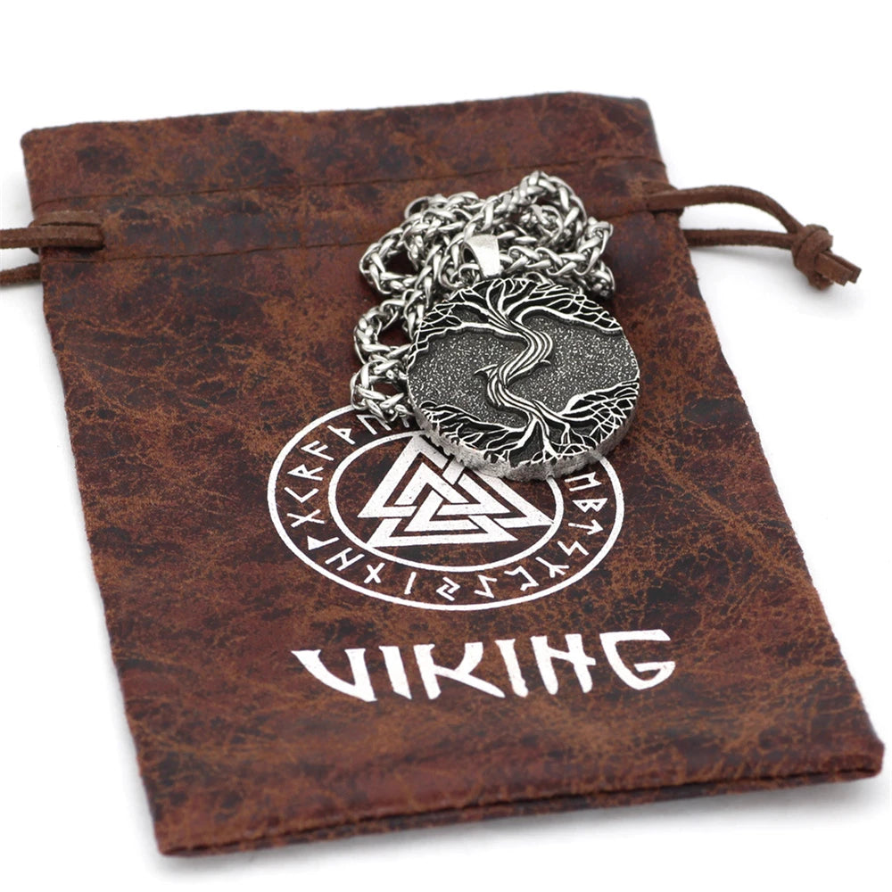 PENDRA Tree Life Norse Viking Necklace