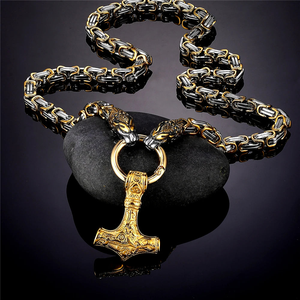 PENDRA Dragon Gold Necklace