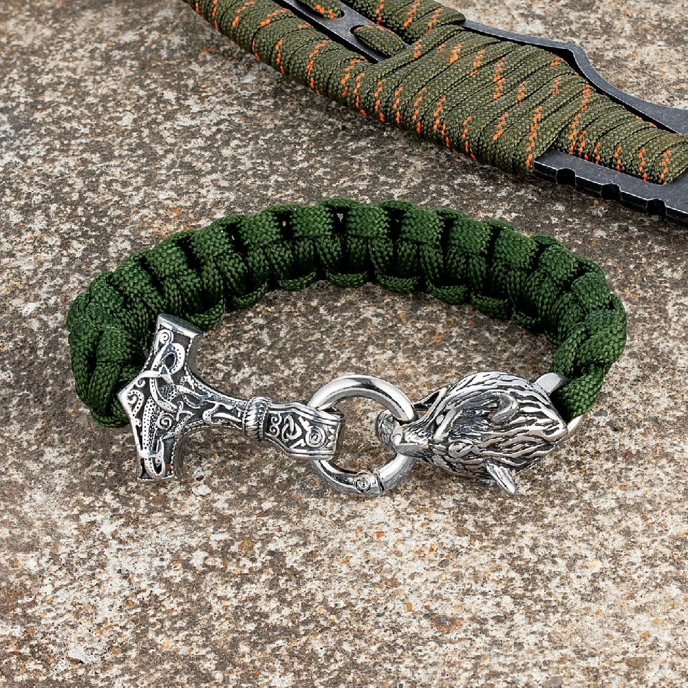 PENDRA Wolf Classic Hammer Bracelet
