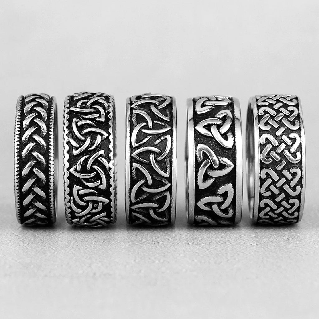 PENDRA Celtic Knot Weave Ring
