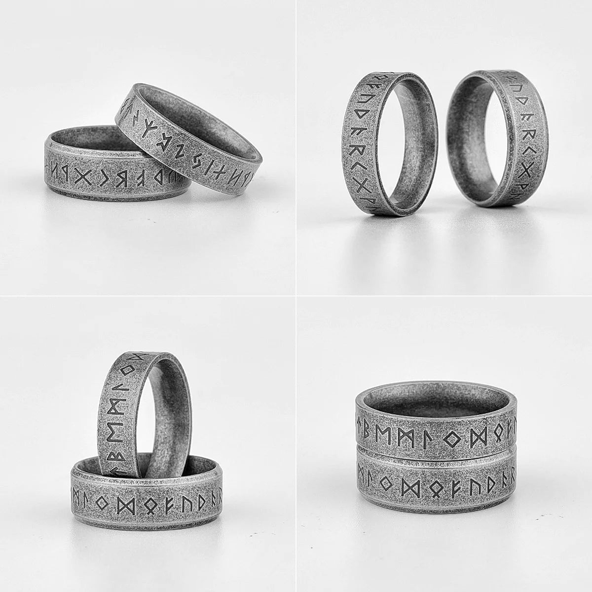 PENDRA Symbol Boyfriend Biker Steel Ring