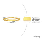 PENDRA Plate Tag Bracelet