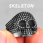 PENDRA Black Spot Geometry Ring