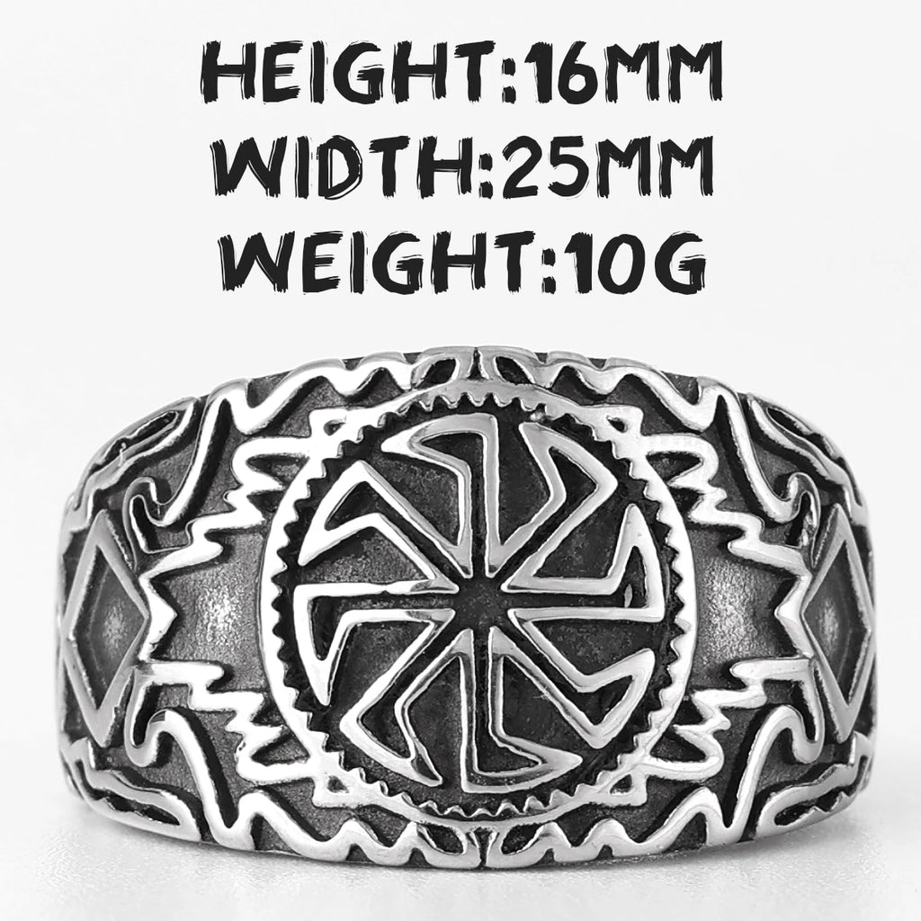 PENDRA Norse Mythology Boyfriend Steel Ring