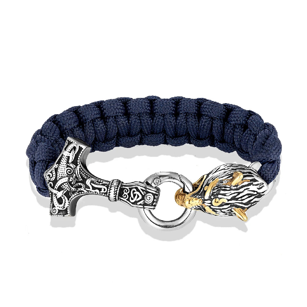 PENDRA Wolf Classic Hammer Bracelet