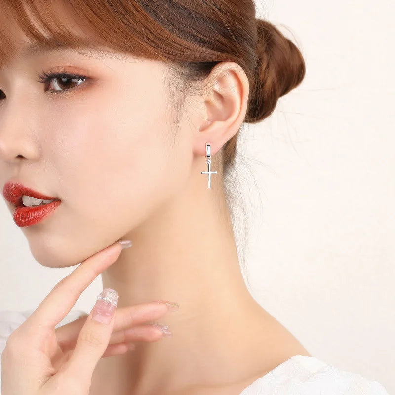 PENDRA Hoop Sterling Silver 3 Earrings