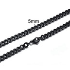 PENDRA Cuban Curb Link Chain Necklace