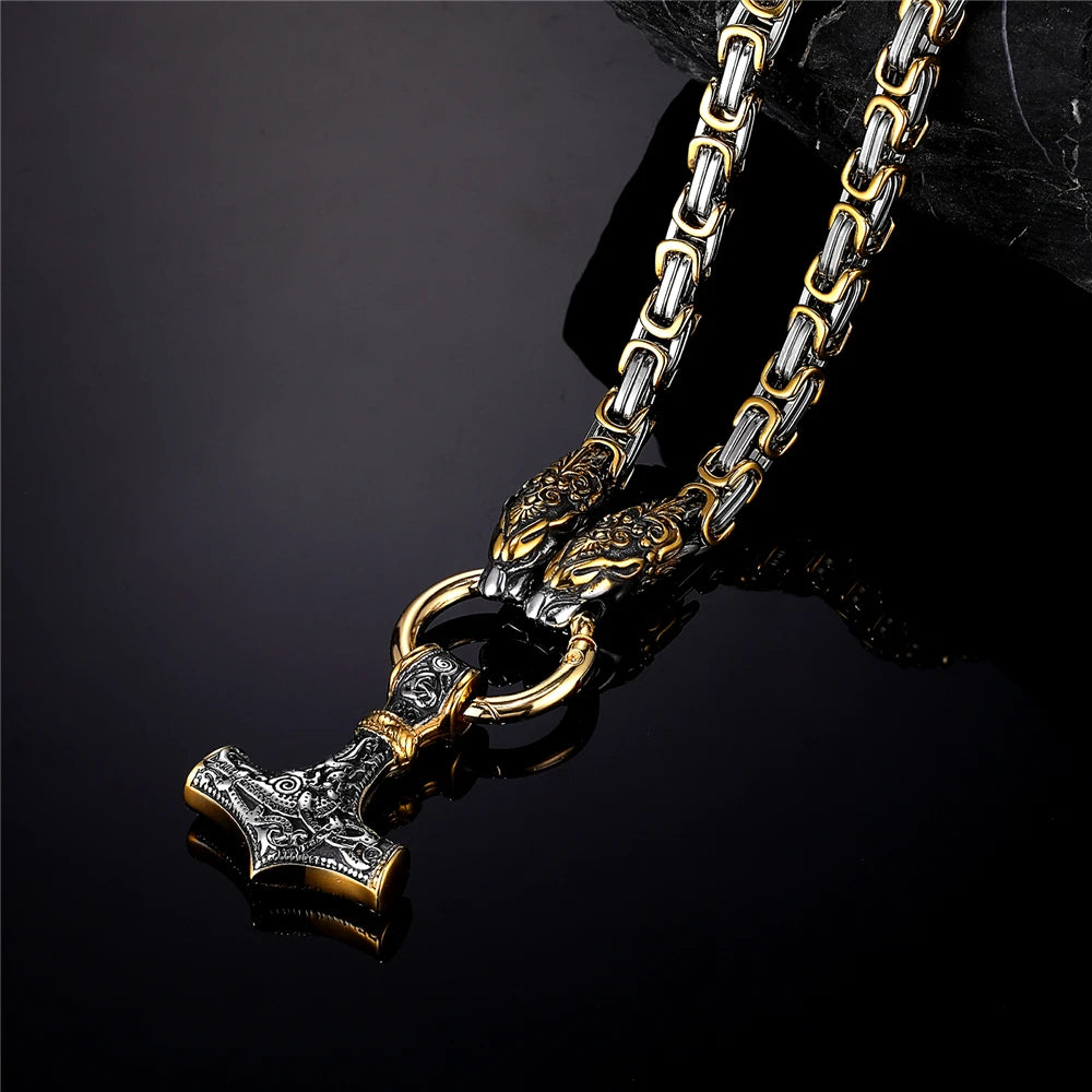 PENDRA Dragon Gold Necklace