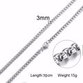 PENDRA Link 3Mm Chain Necklace