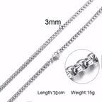 PENDRA Link 3Mm Chain Necklace