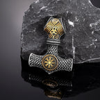 PENDRA Thor Hammer Norse Necklace