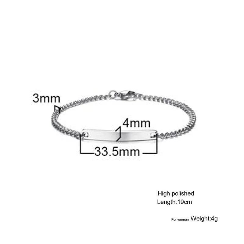 PENDRA Plate Tag Bracelet