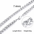 PENDRA Wheat Layer Chain Necklace