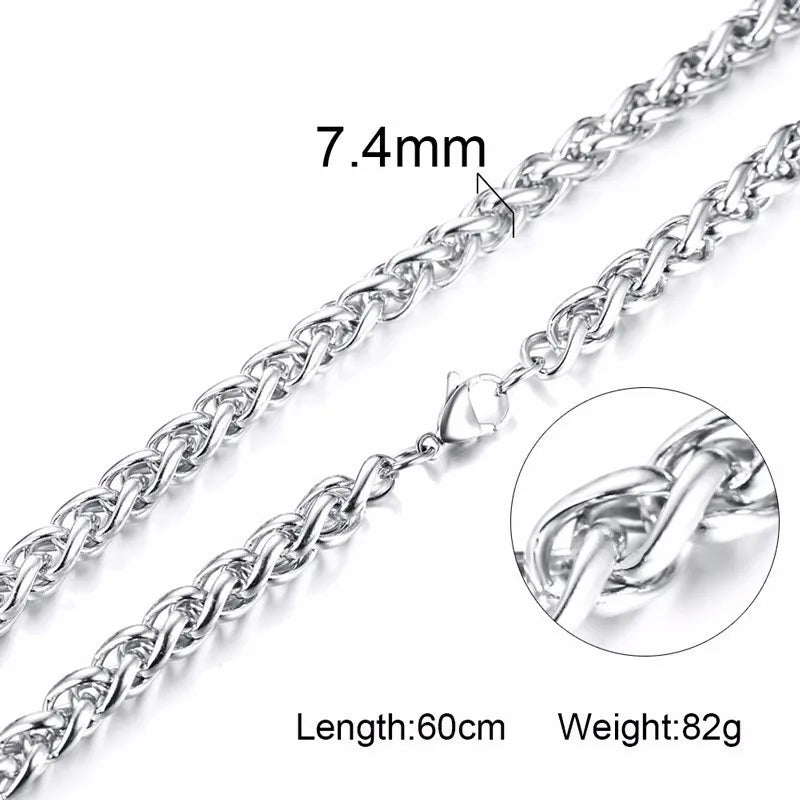 PENDRA Wheat Layer Chain Necklace