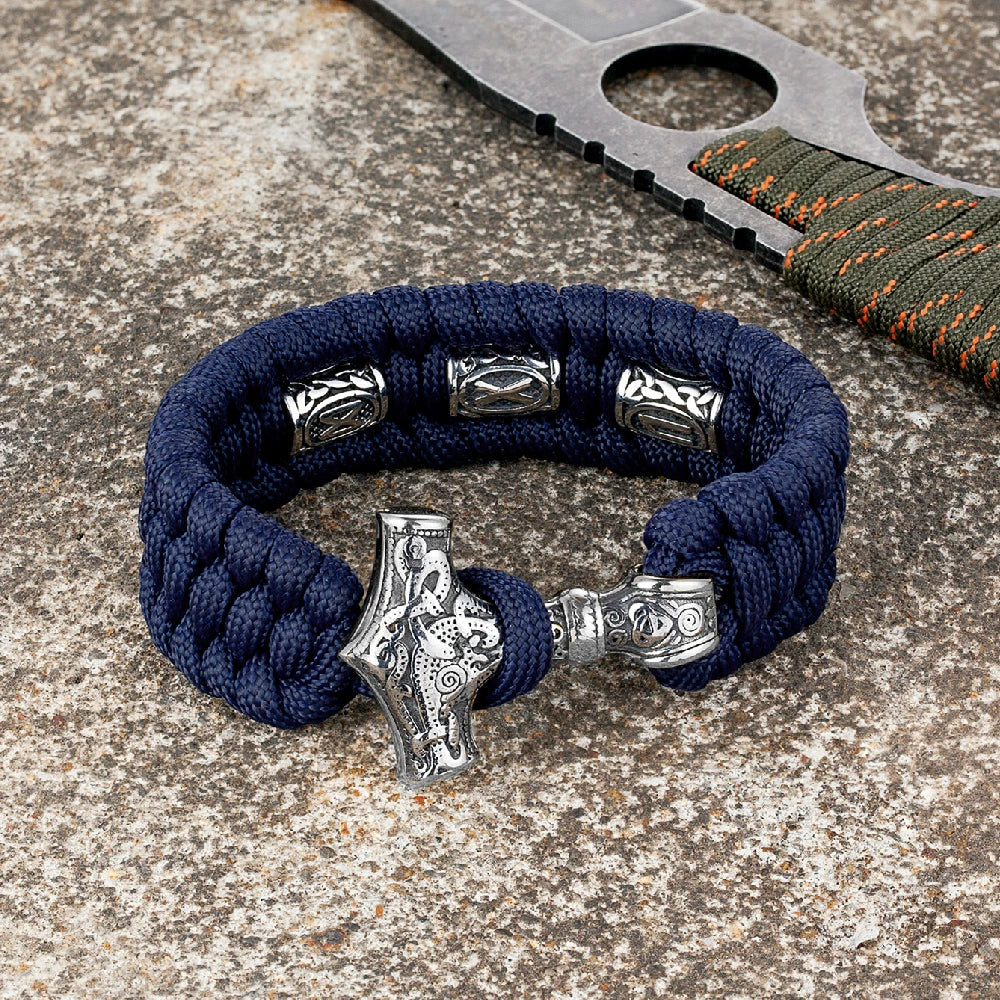 PENDRA Rune Hammer Bracelet