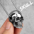 PENDRA Reality Skull Boyfriend Steel Necklace