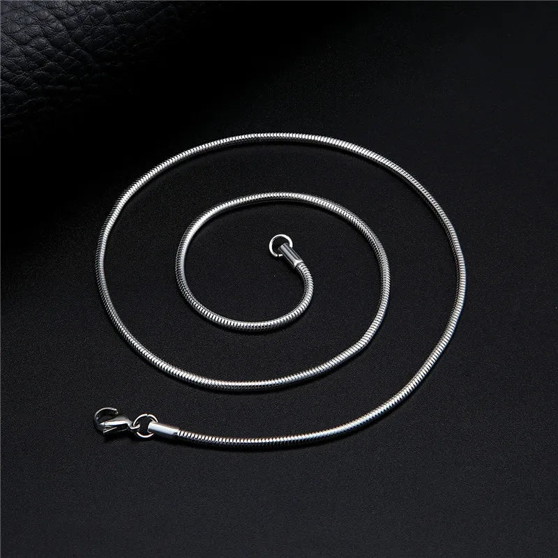 PENDRA Snake Norse Steel Necklace