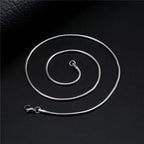 PENDRA Snake Norse Steel Necklace