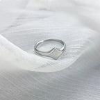 PENDRA Hall's Lotus Elegant Steel Ring