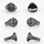 PENDRA Polaris Boyfriend Biker Steel Ring