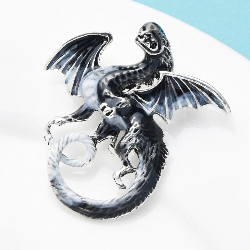 PENDRA Dravelle Dragon Brooch
