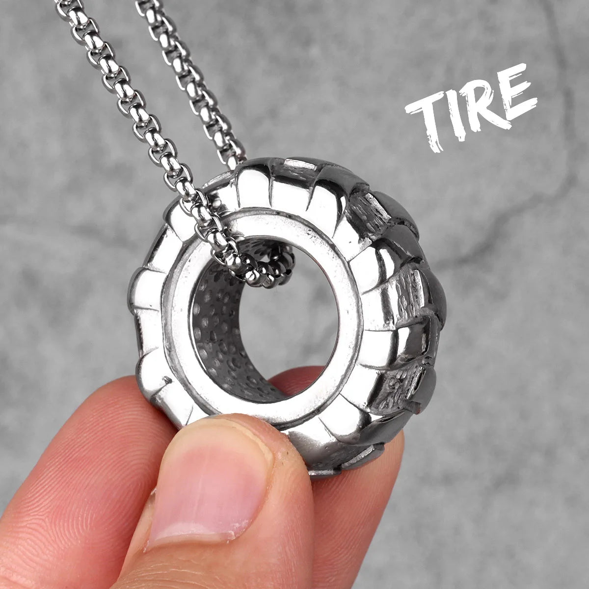 PENDRA Fitness Gym Bodybuilding Steel Necklace