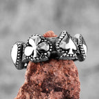 PENDRA Good Luck Poker Steel Ring