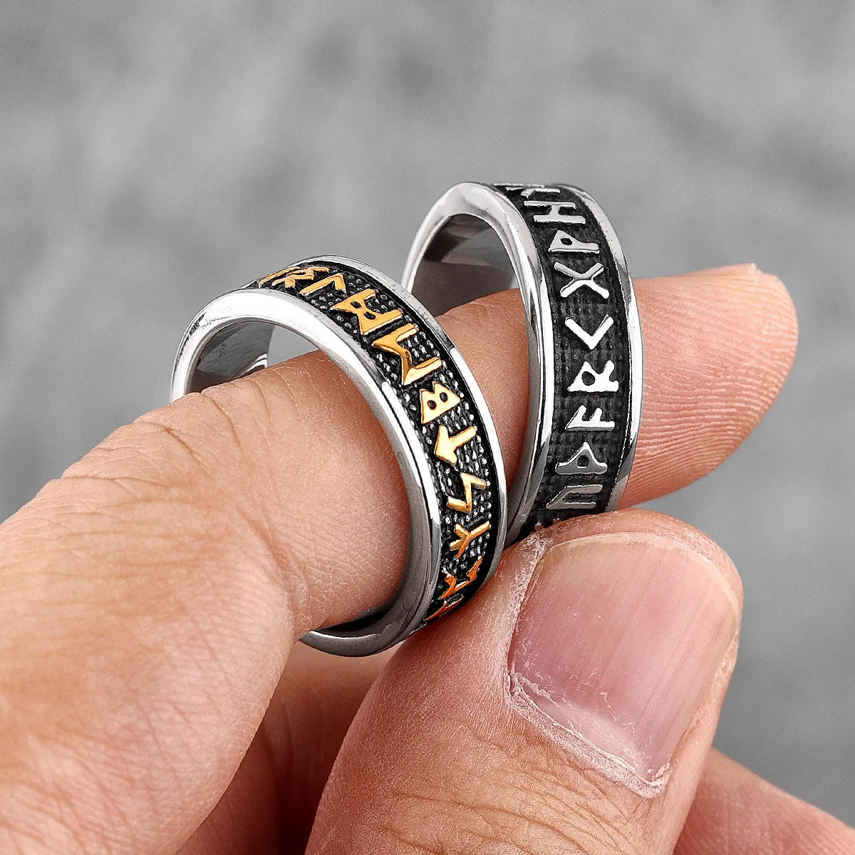 PENDRA Character Boyfriend Biker Steel Ring
