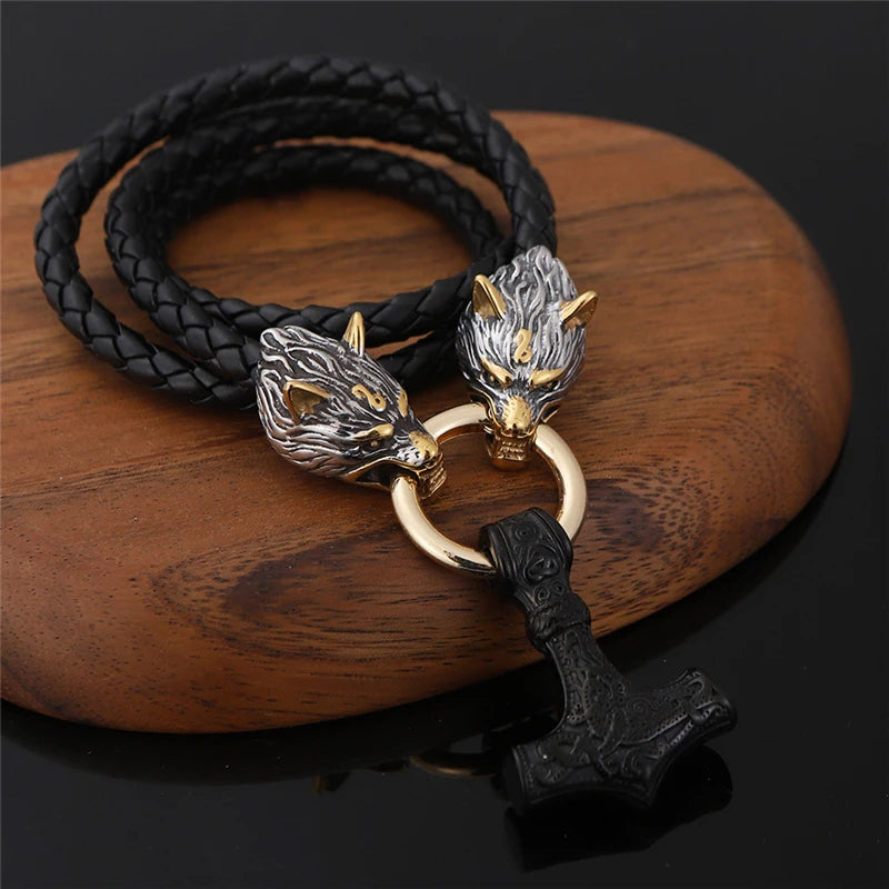 PENDRA Wolf Norse Viking Necklace