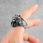 PENDRA Pirate Hat Cat Steel Ring