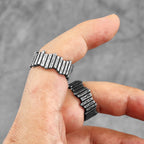 PENDRA Fence Boyfriend Biker Steel Ring