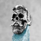 PENDRA Badass Gentleman Skull Steel Ring