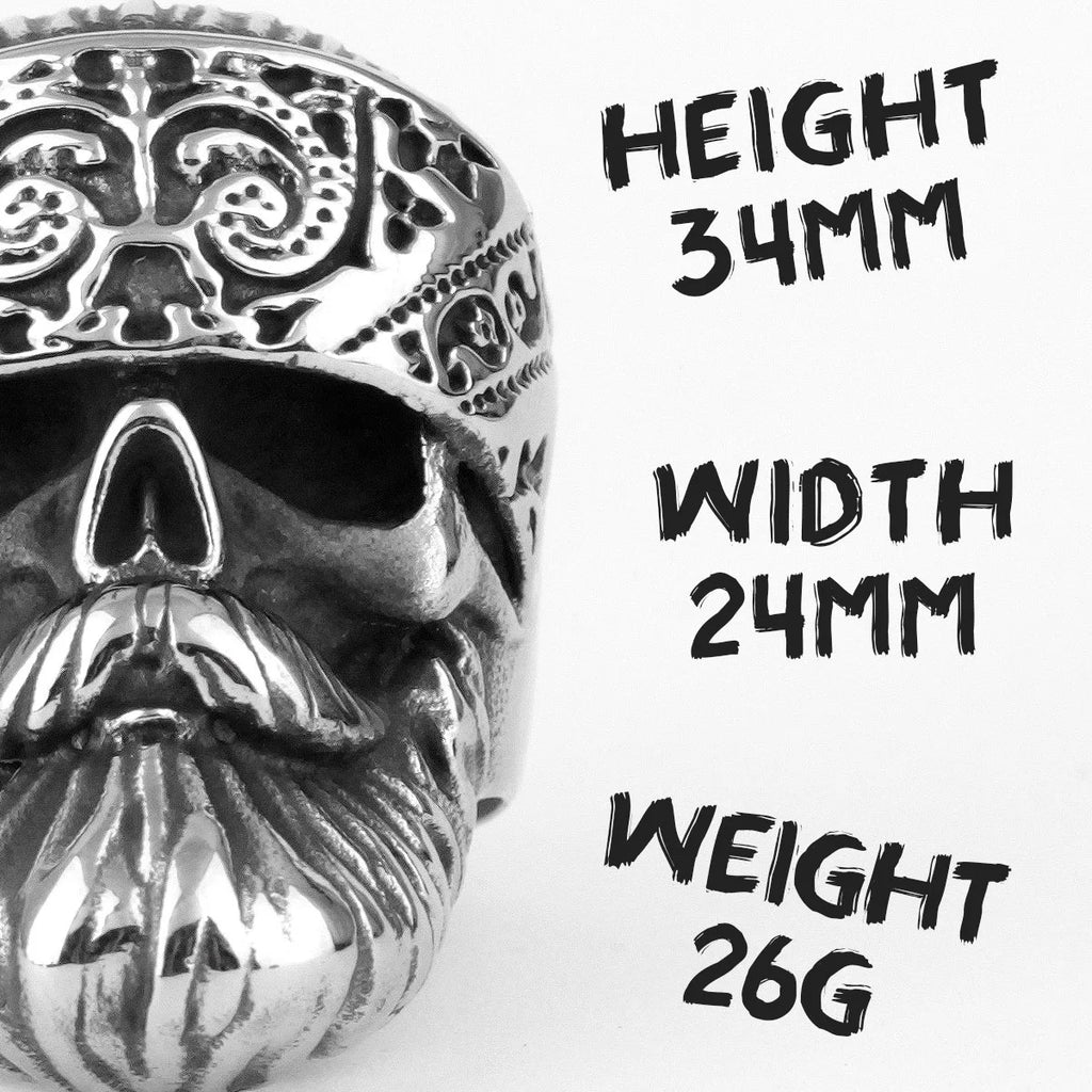 PENDRA Big Beard Hippie Ring