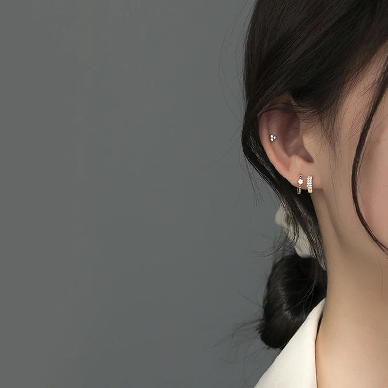 PENDRA Sterling Silver 17 Earrings