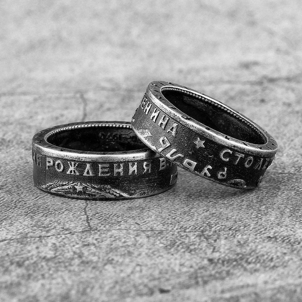 PENDRA Commemorate Lenin Boyfriend Steel Ring