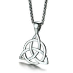 PENDRA Triquetra Knot Irish Pendant Necklace