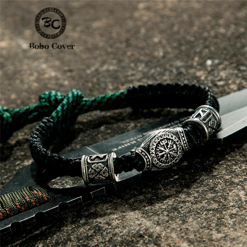 PENDRA Rune Adjustable Viking Bracelet