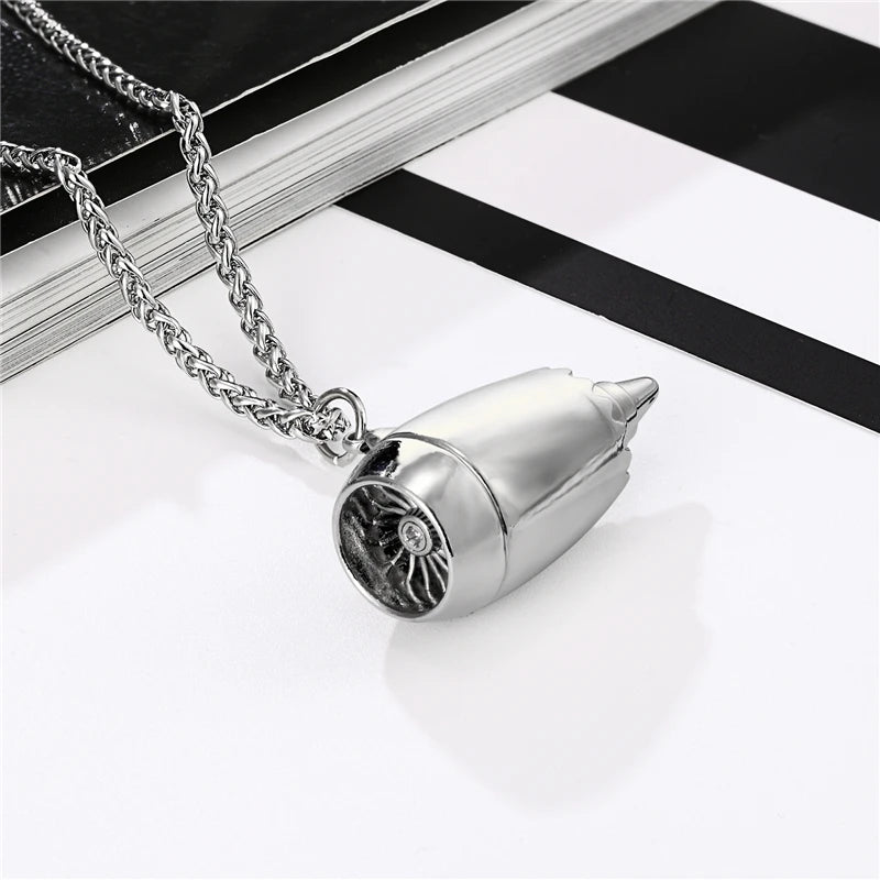 PENDRA Airplane Norse Necklace