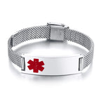 Men Bracelet Timeless Nature Of Mesh Watch Bands Bracelet Stainless Steel Classic Wristband Adjustable Personalized Custom