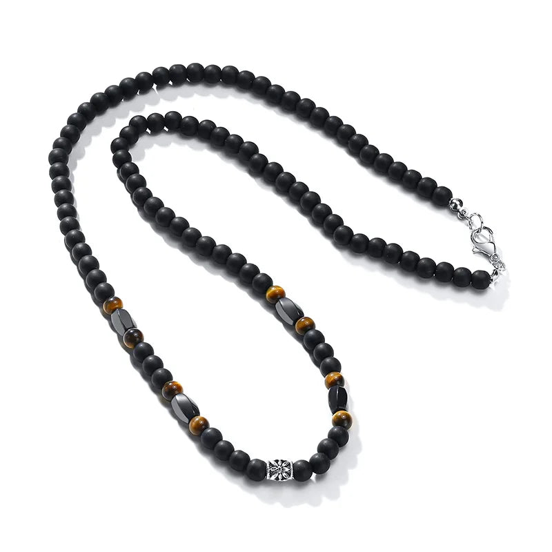 PENDRA Beaded Boho Beaded Necklace