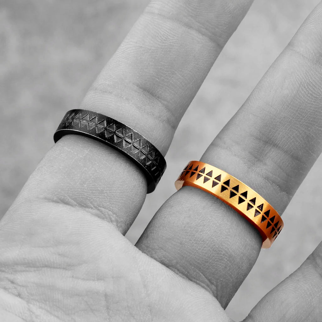 PENDRA Lovers Couple Boyfriend Steel Ring